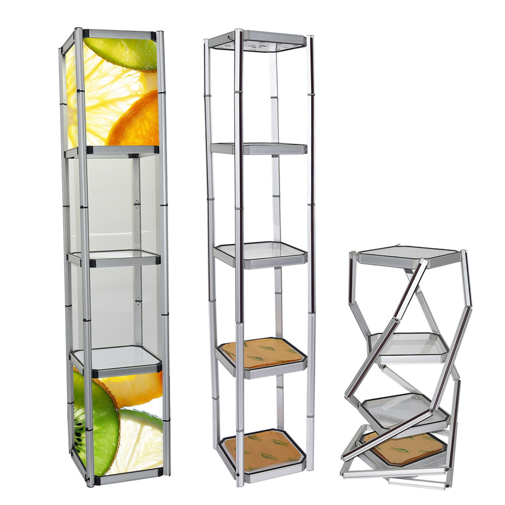 Foldable Twist Tower Racks